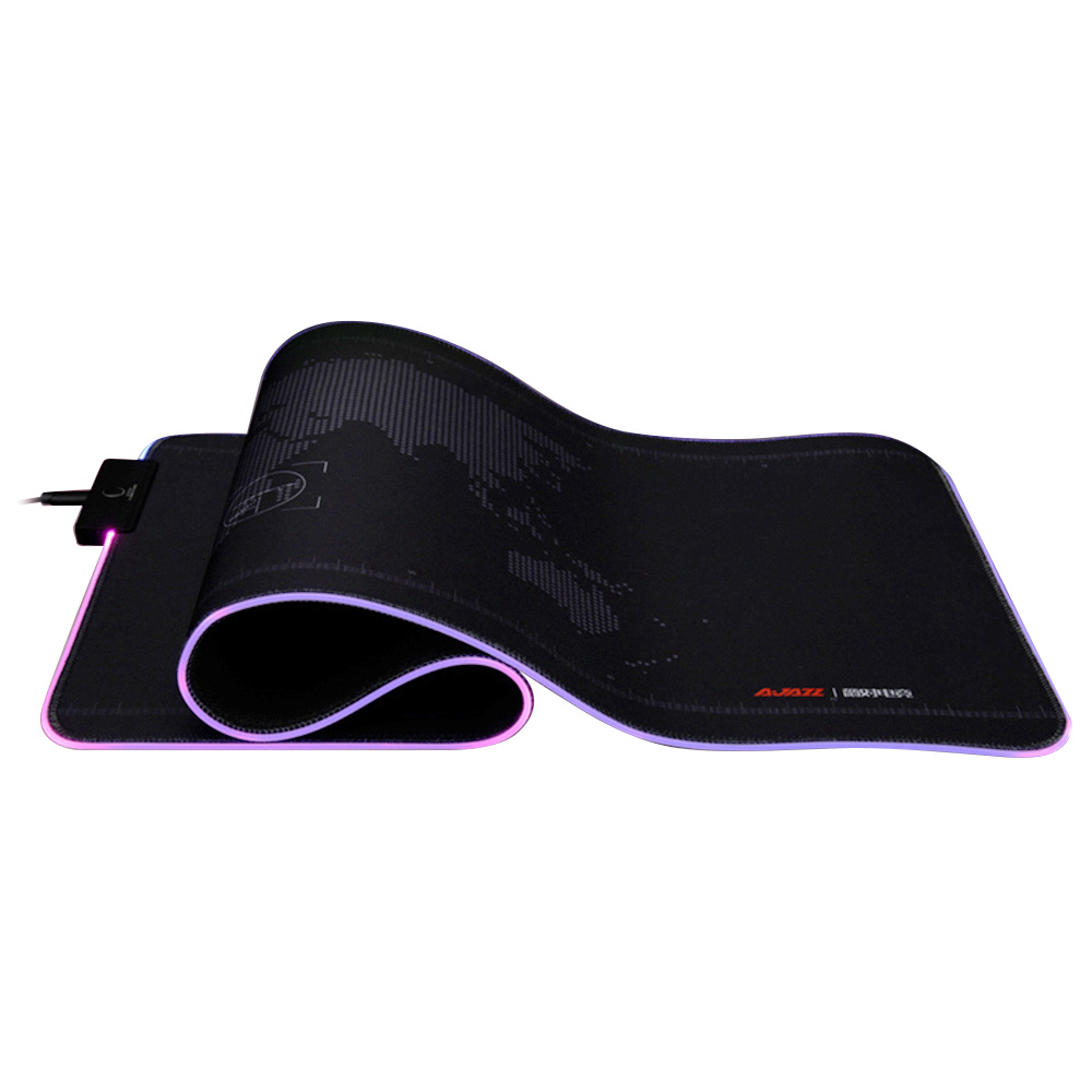 

Ajazz AJPADS Luminous Mouse Pad 12 Lighting Effects Foldable Anti-Slip Mat - Black
