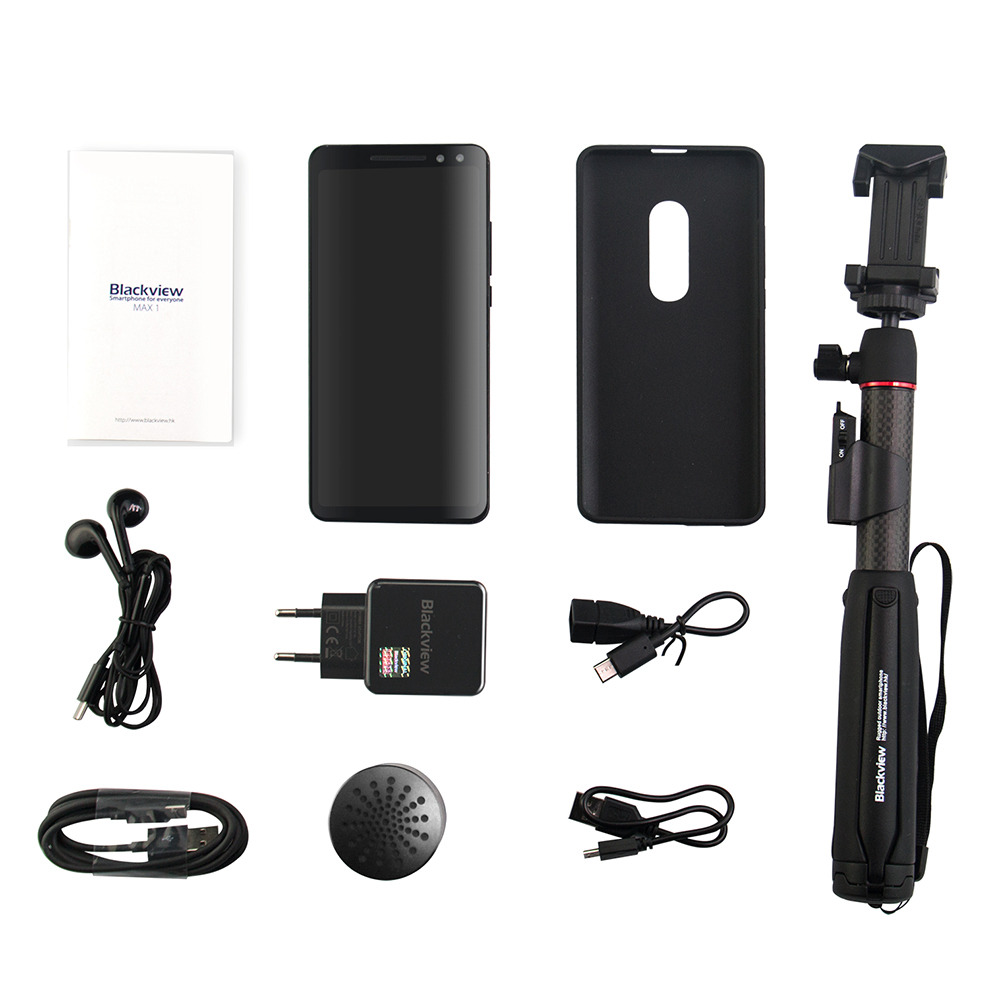 Blackview MAX 1 Projector Smartphone 6.01 inch 6GB 64GB Black