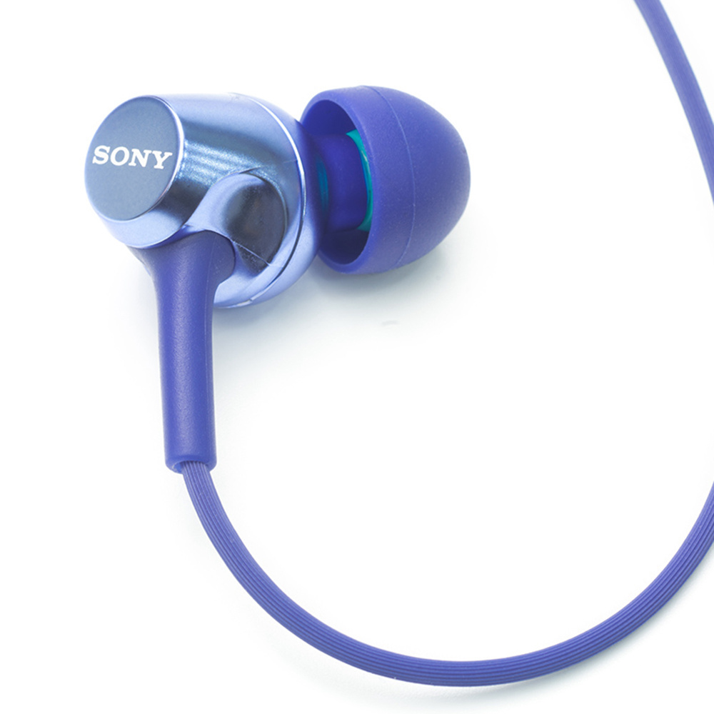 SONY MDR-EX255AP In-ear Wired Earphones Blue