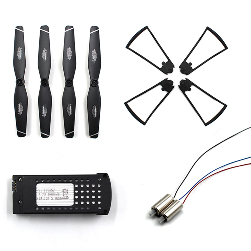 

SG106 RC Drone Spare Parts Consumables Package Propeller + Motor + Cover + Battery