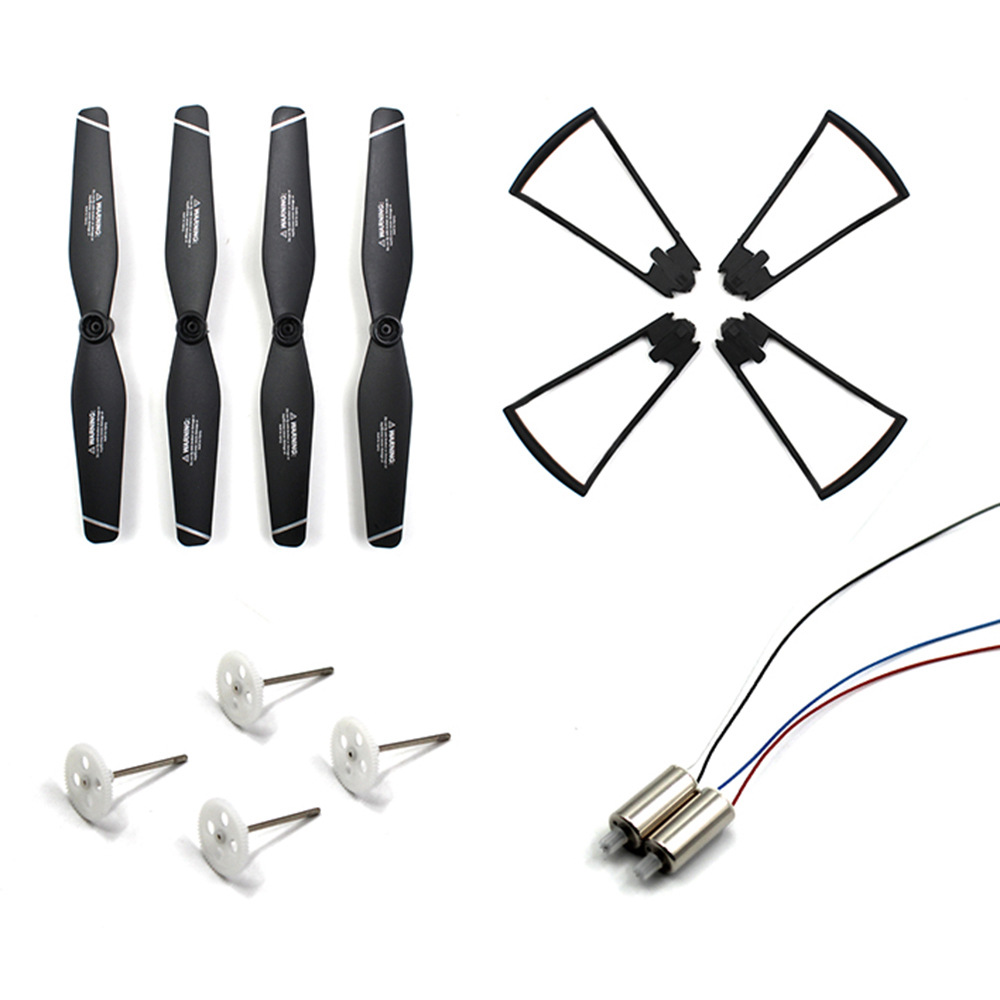 

SG106 RC Drone Spare Parts Consumables Package Propeller + Motor + Cover + Gear Shaft Assembly