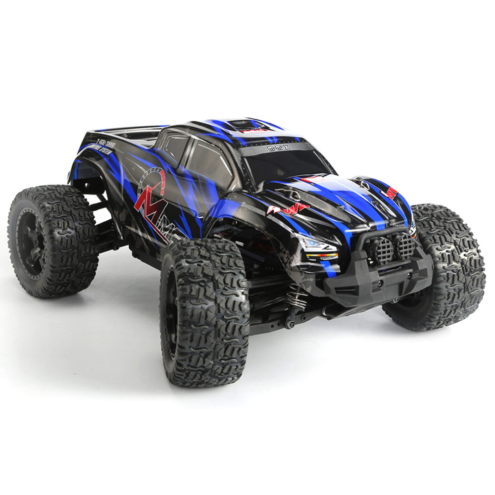 

Remo Hobby 1035 1/10 2.4G 4WD Brushless Waterproof ESC Off-Road Monster Truck RC Car RTR - Blue