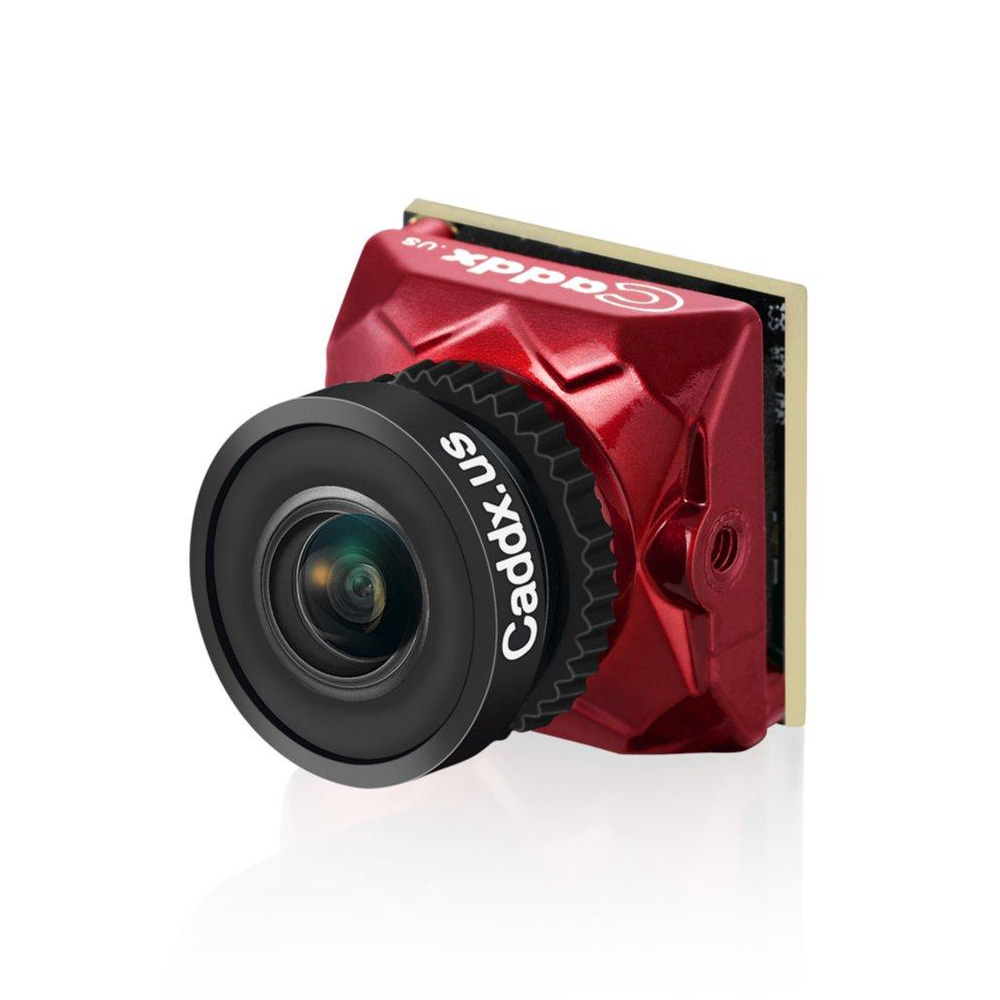 

Caddx Ratel Starlight HDR OSD 1/1.8" 2.1mm ND Filter Lens 1200TVL FPV Camera For Racing Drone - Red