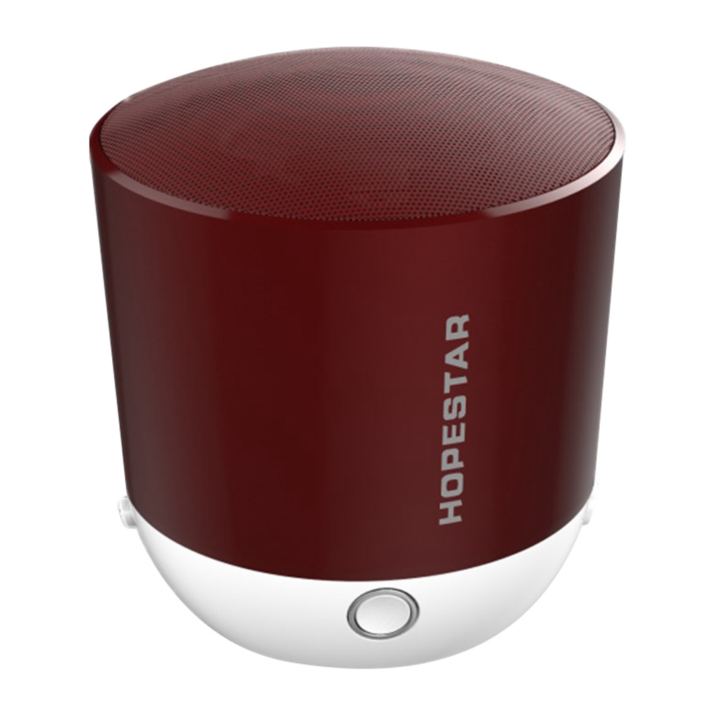 

Hopestar H9 Portable Bluetooth Speaker Super Bass Micro SD Slot - Red
