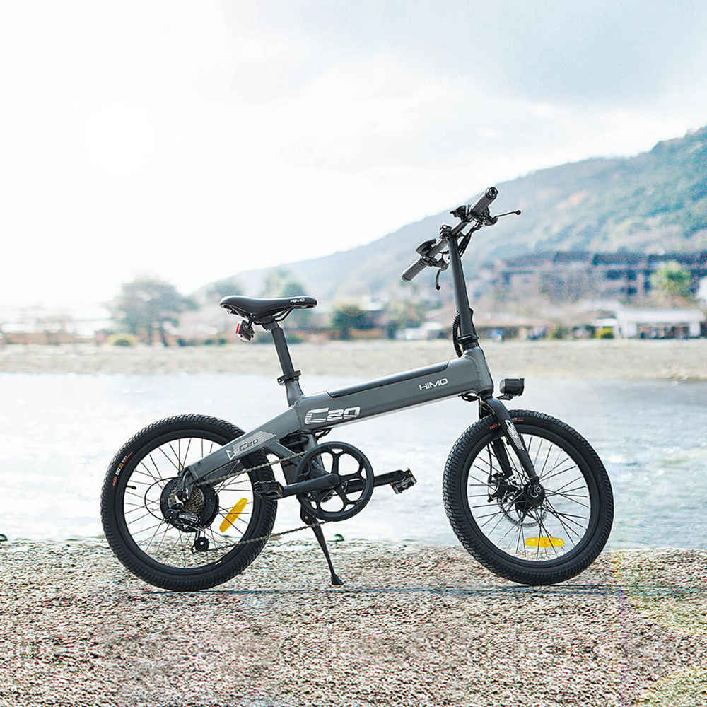 Xiaomi HIMO C20 Foldable Electric Moped Bicycle Gray