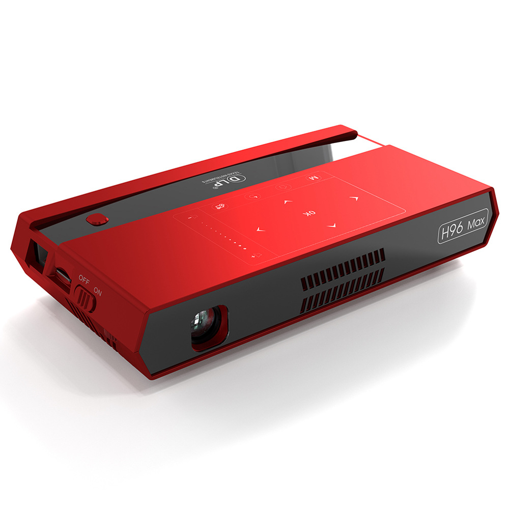 H96 MAX 1080P Smart Projector Red 