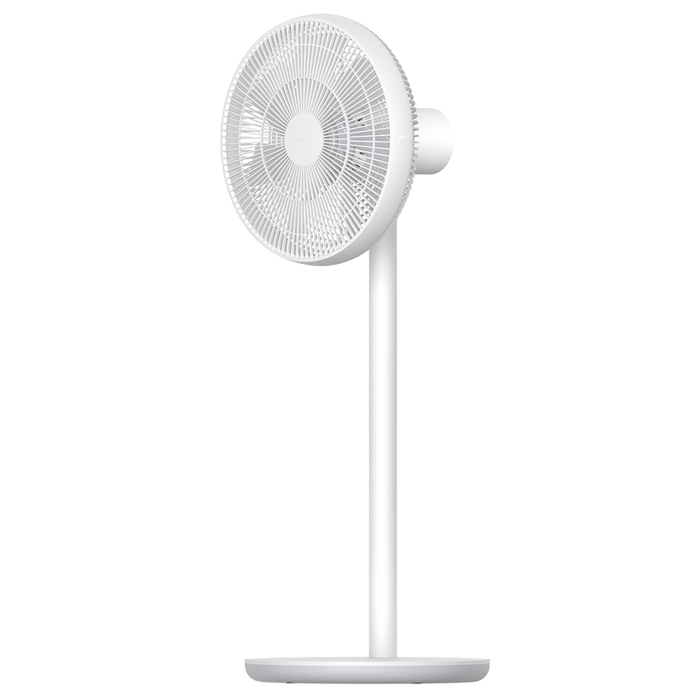 Xiaomi Smartmi Natural Wind Vertical Floor Fan 2S Portable Wireless Rechargeable air Conditioner Electric Fans with MIJIA APP Control - White (With Battery)