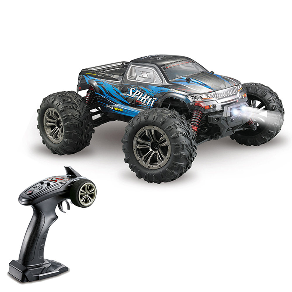 

Xinlehong Toys Q901 Brushless 1/16 4WD 2.4G 52km/h High-speed Off-road Monster Truck RC Car RTR - Blue