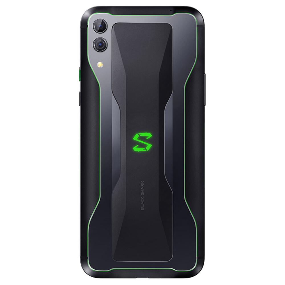 ANDROID - BLACKSHARK2 6+128GB　黒 New Black Shark 2 Dual-SIM 128GB + 6GB Frozen Silver Factory