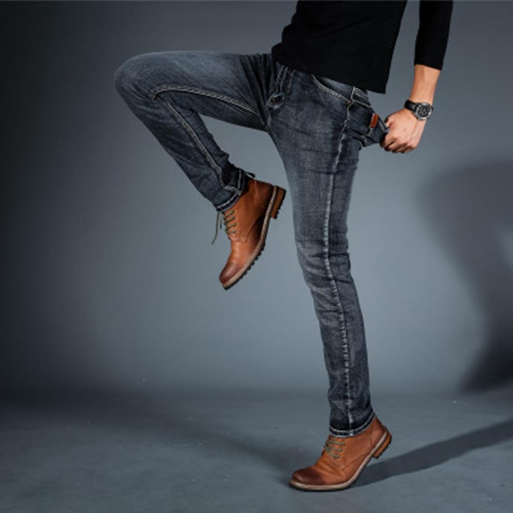 elastic jeans pants for mens