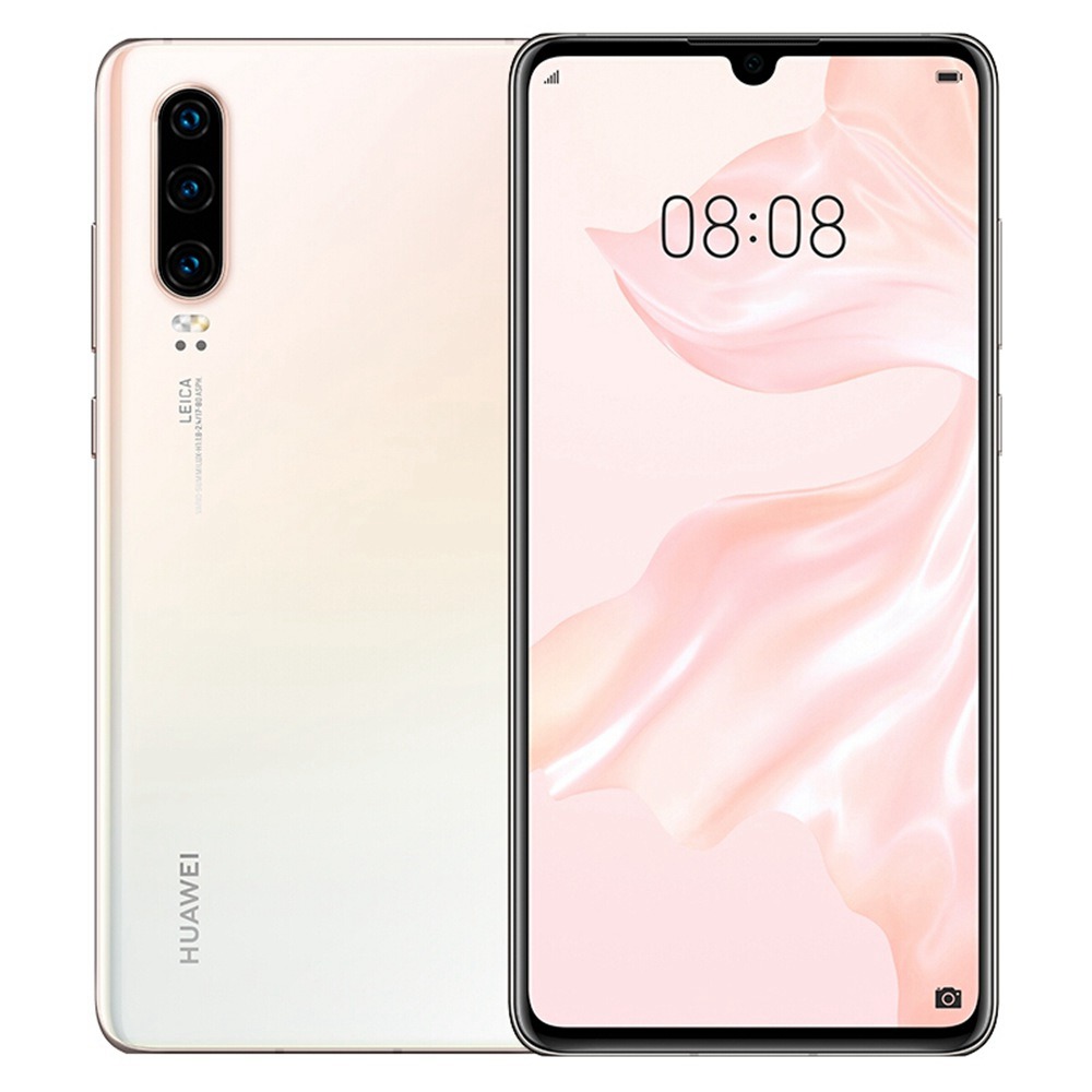 

HUAWEI P30 CN Version 6.1 Inch 4G LTE Smartphone Kirin 980 8GB 128GB 40.0MP+16.0MP+8.0MP Triple Rear Cameras Android 9.0 NFC In-display Fingerprint Fast Charge - Pearl White