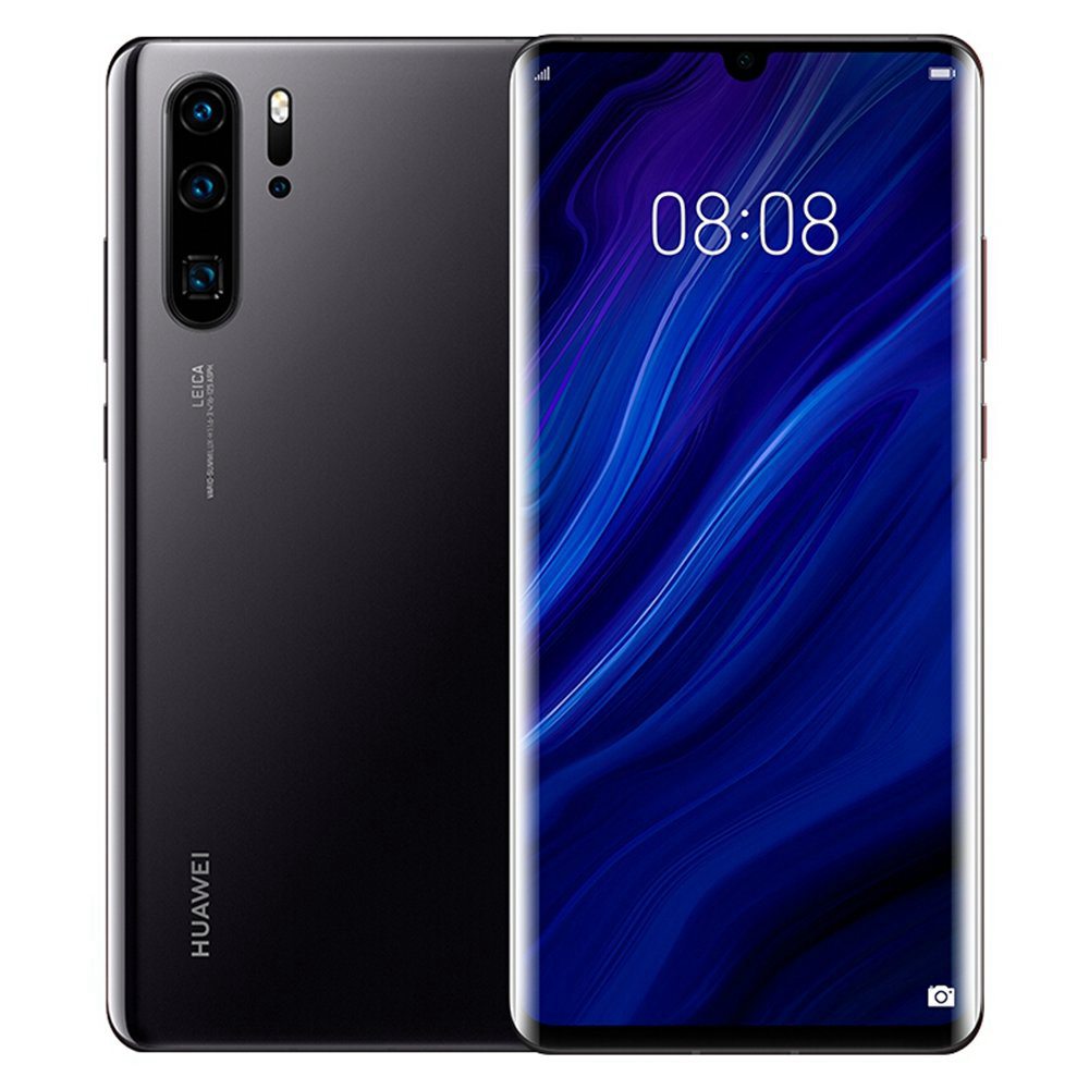 

HUAWEI P30 Pro CN Version 6.47 Inch 4G LTE Smartphone Kirin 980 8GB 512GB 40.0MP+20.0MP+8.0MP+TOF Quad Rear Cameras Android 9.0 NFC In-display Fingerprint Wireless Charge - Black