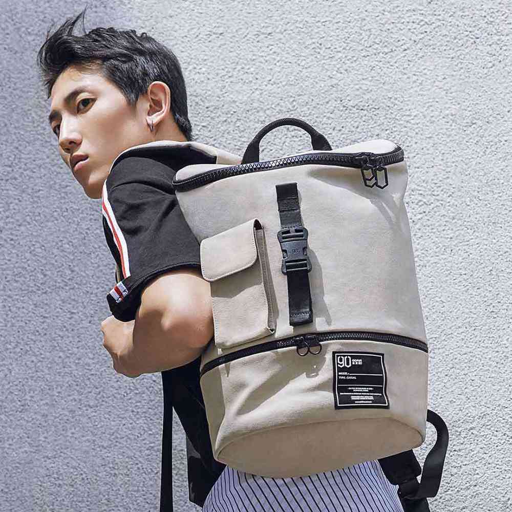 xiaomi-90fun-casual-outdoor-backpack-13-inch-laptop-bag-size-s-beige