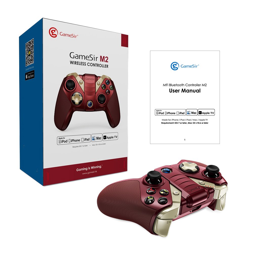 GameSir M2 MFi Bluetooth Gamepad Red