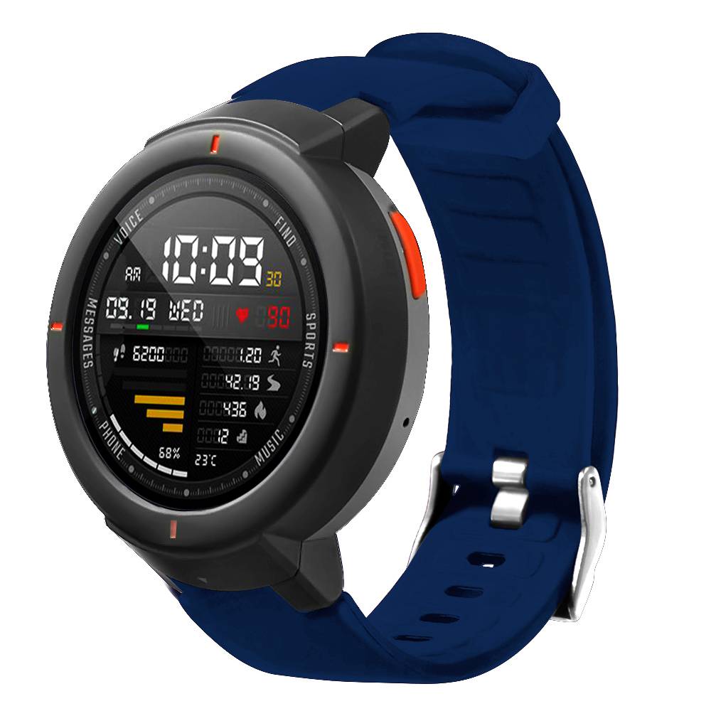 Replacement Strap For HUAMI AMAZFIT 3 Verge Midnight Blue