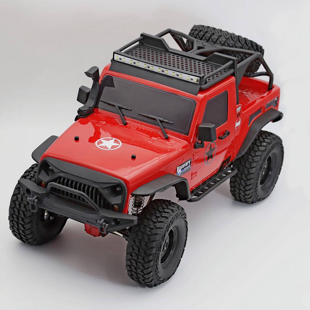 

RGT EX86100 Pro 1/10 4WD Rock Cruiser EP Crawler Climbing RC Car Without Electronic Equipment Kit - Red