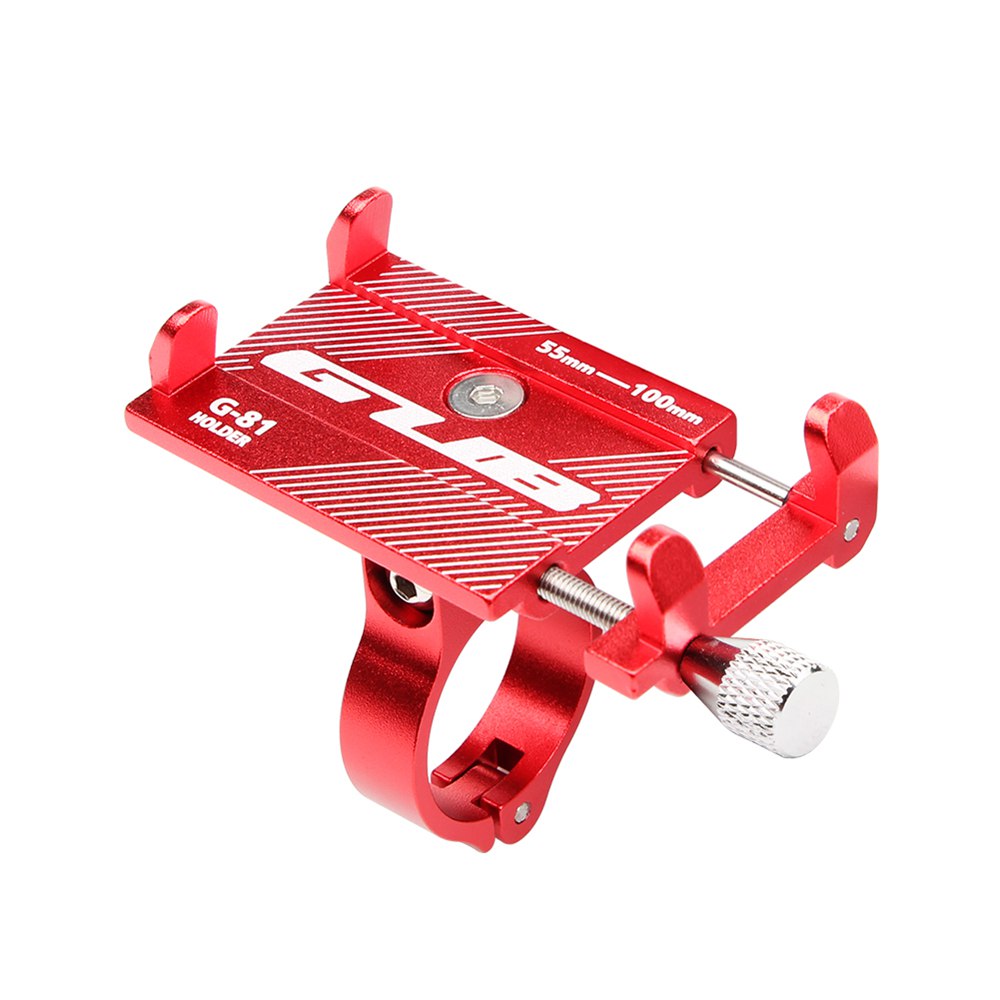 

GUB G81 Aluminium Alloy Cell Phone Holder for Motorcycle Bicycle - Red