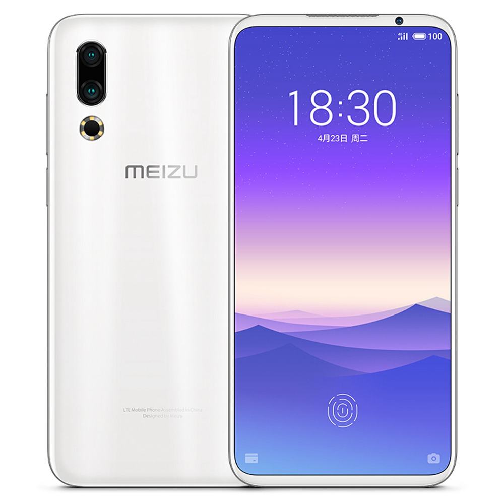 

Meizu 16S CN Version 6.2 Inch 4G LTE Smartphone Snapdragon 855 6GB 128GB 48.0MP+20.0MP Dual Rear Cameras Android 9 In-display Fingerprint Type-C - White