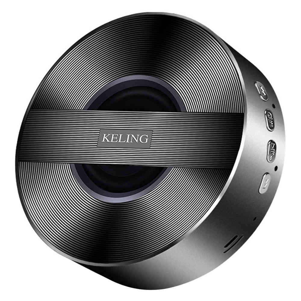 KELING A5 Portable Bluetooth Speaker Dual Bass Black