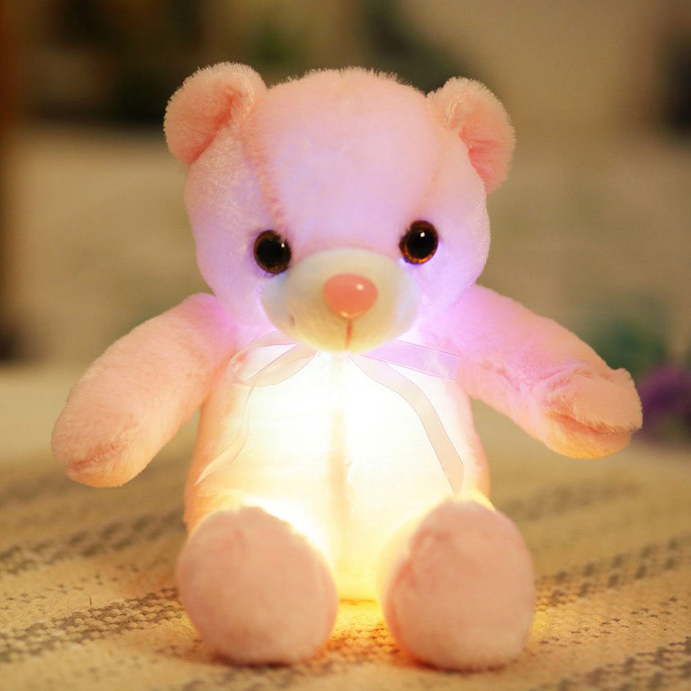 light up teddy bear plush toy