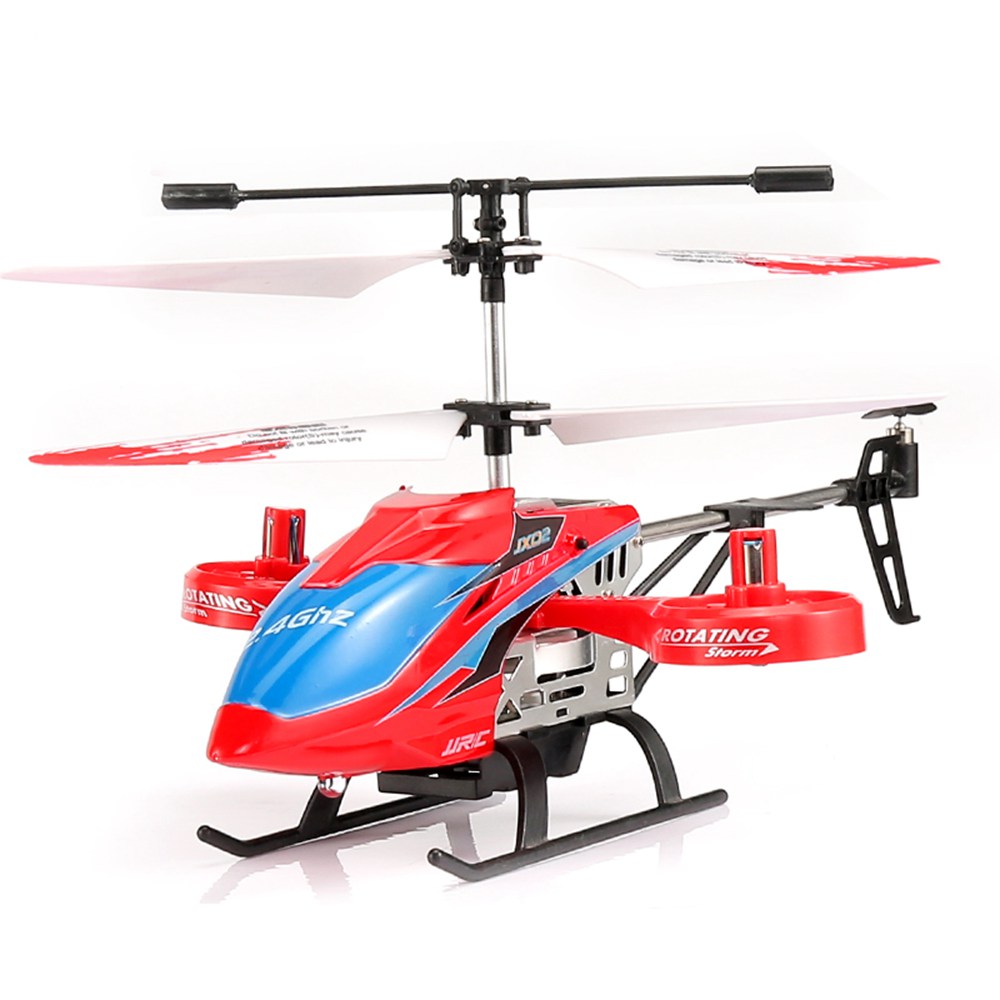 JJRC JX02 2.4G 4CH Alloy Construction Altitude Hold Mode RC Helicopter RTF - Red