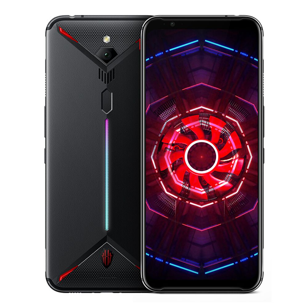 

Nubia Red Magic 3 CN Version 6.65 Inch 4G LTE Gaming Smartphone Snapdragon 855 8GB 128GB 48.0MP Rear Camera Android 9 Touch ID Fast Charge - Black