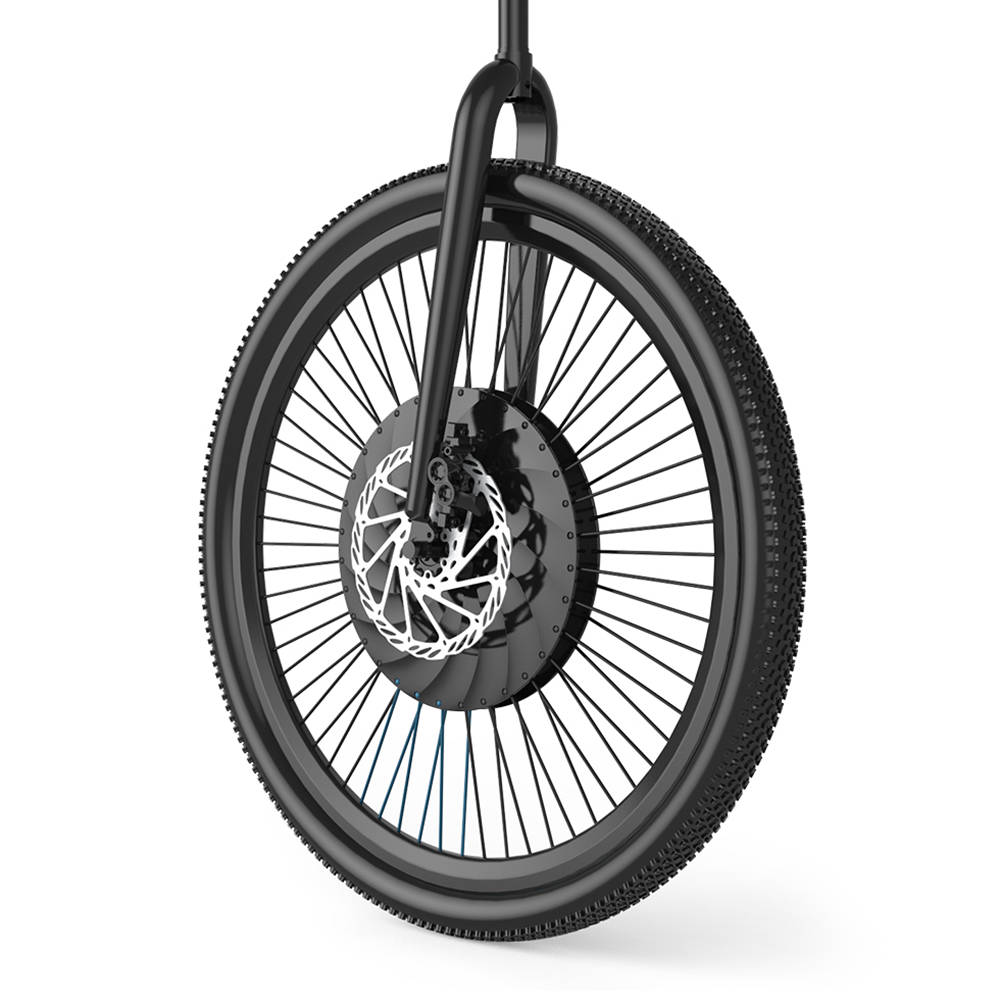 

iMortor 26 inch Permanent Magnet DC Motor Intelligence Bicycle Wheel with App Control Adjustable Speed Mode for Mountain Bike Road Bike Disk Brake - EU Plug