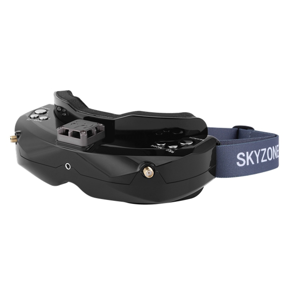 

Skyzone SKY02X 5.8G 48CH True Diversity FPV Goggles Built-in Fan DVR Support 2D/3D HDMI IN For Racing Drone - Black