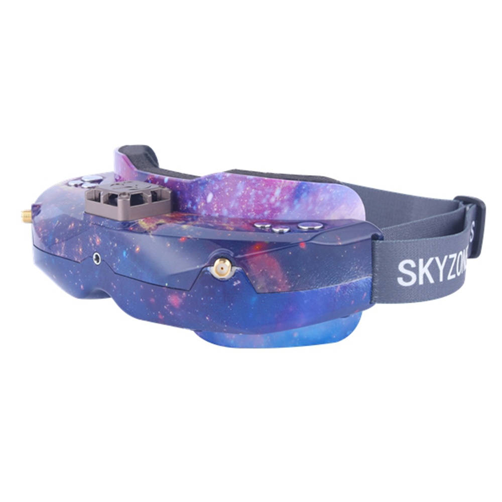 

Skyzone SKY02X SE Version 5.8G 48CH True Diversity FPV Goggles Built-in Fan DVR Support 2D/3D HDMI IN For Racing Drone - Galaxy