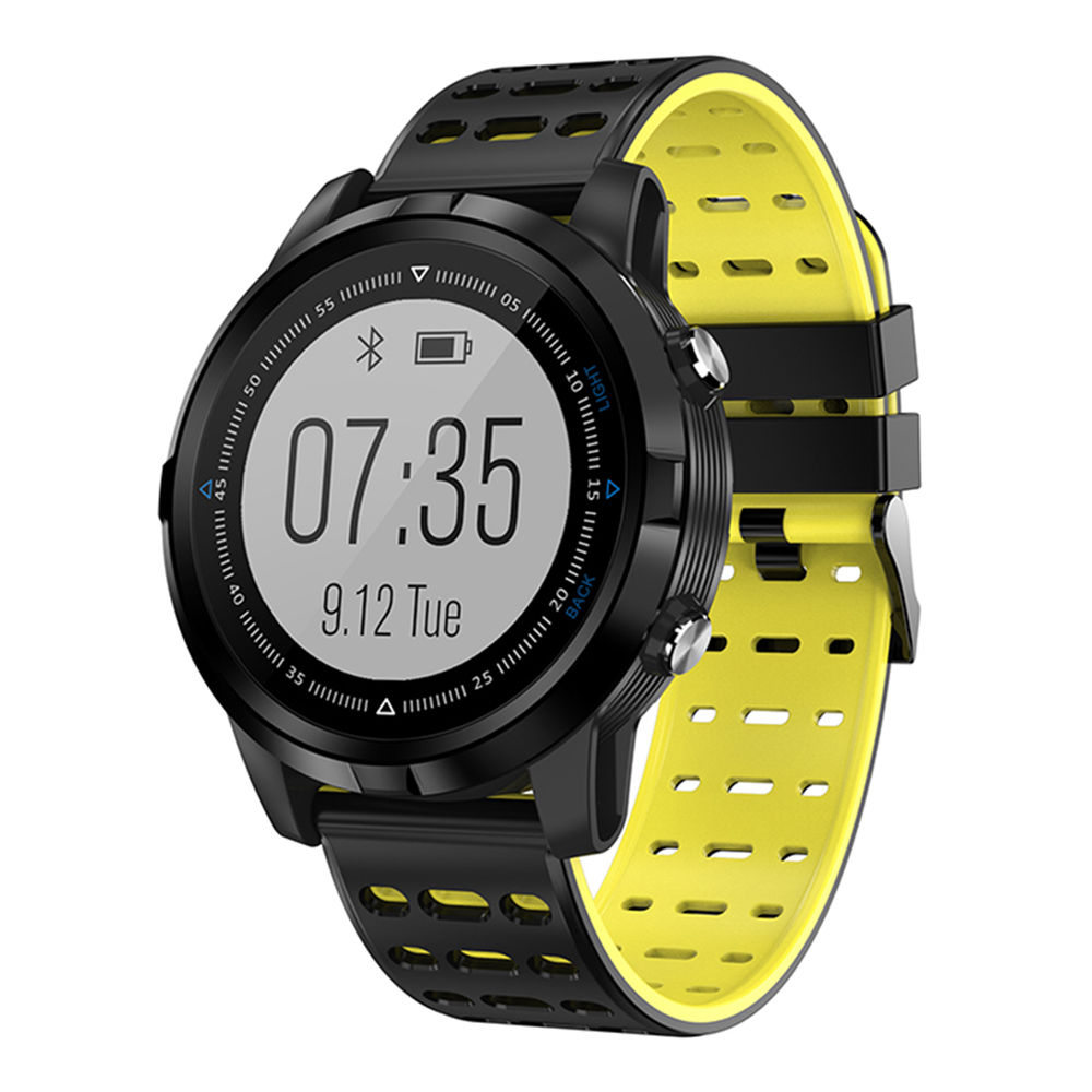 

N105 Smartwatch Heart Rate Monitor IP68 Water Resistant Built-in GPS Multi-Sport Mode - Yellow