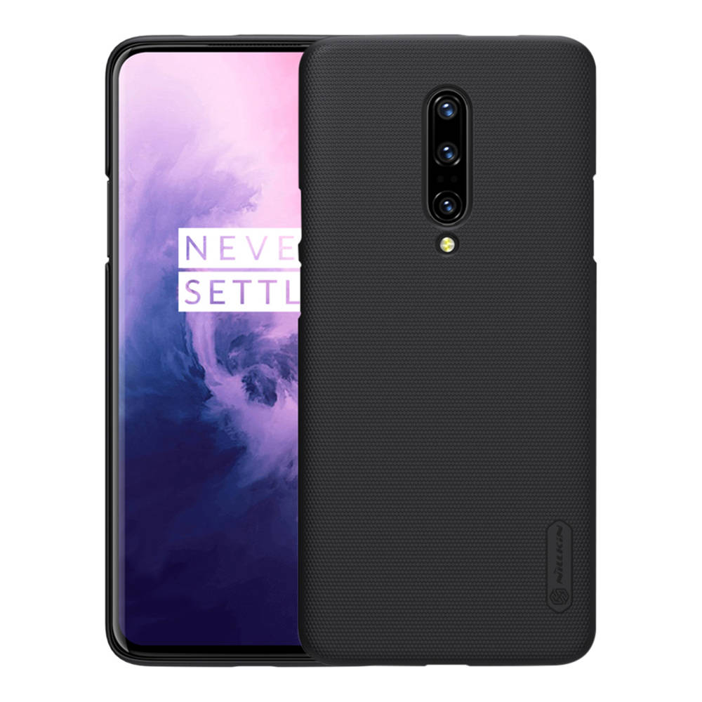 

NILLKIN Hard Phone Case For Oneplus 7 Pro Protective Back Cover - Black