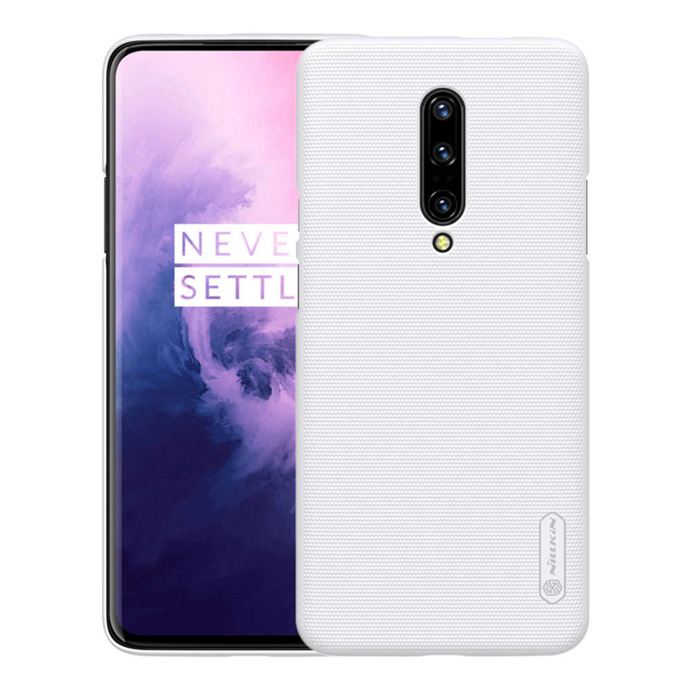

NILLKIN Hard Phone Case For Oneplus 7 Pro Protective Back Cover - White