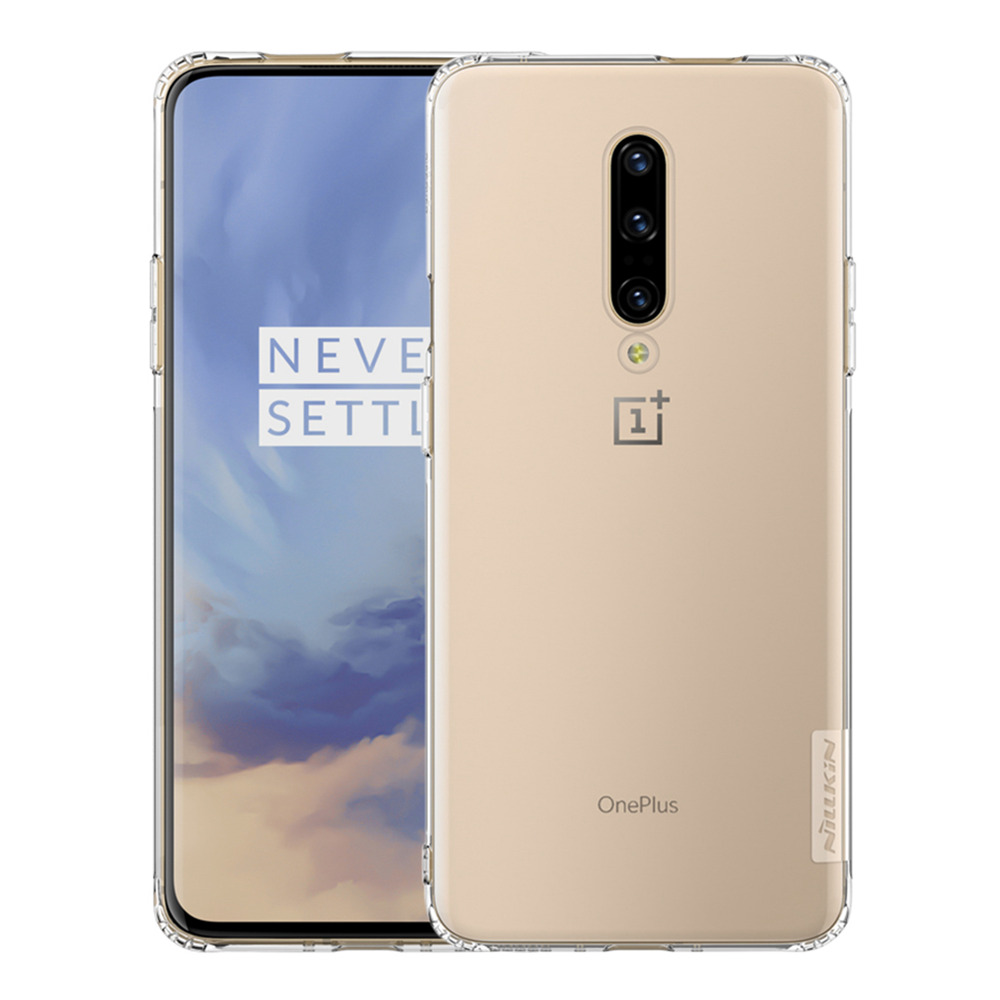 

NILLKIN OnePlus 7 Pro Soft Case Air Shell Silicone Protective Phone Cover - Transparent
