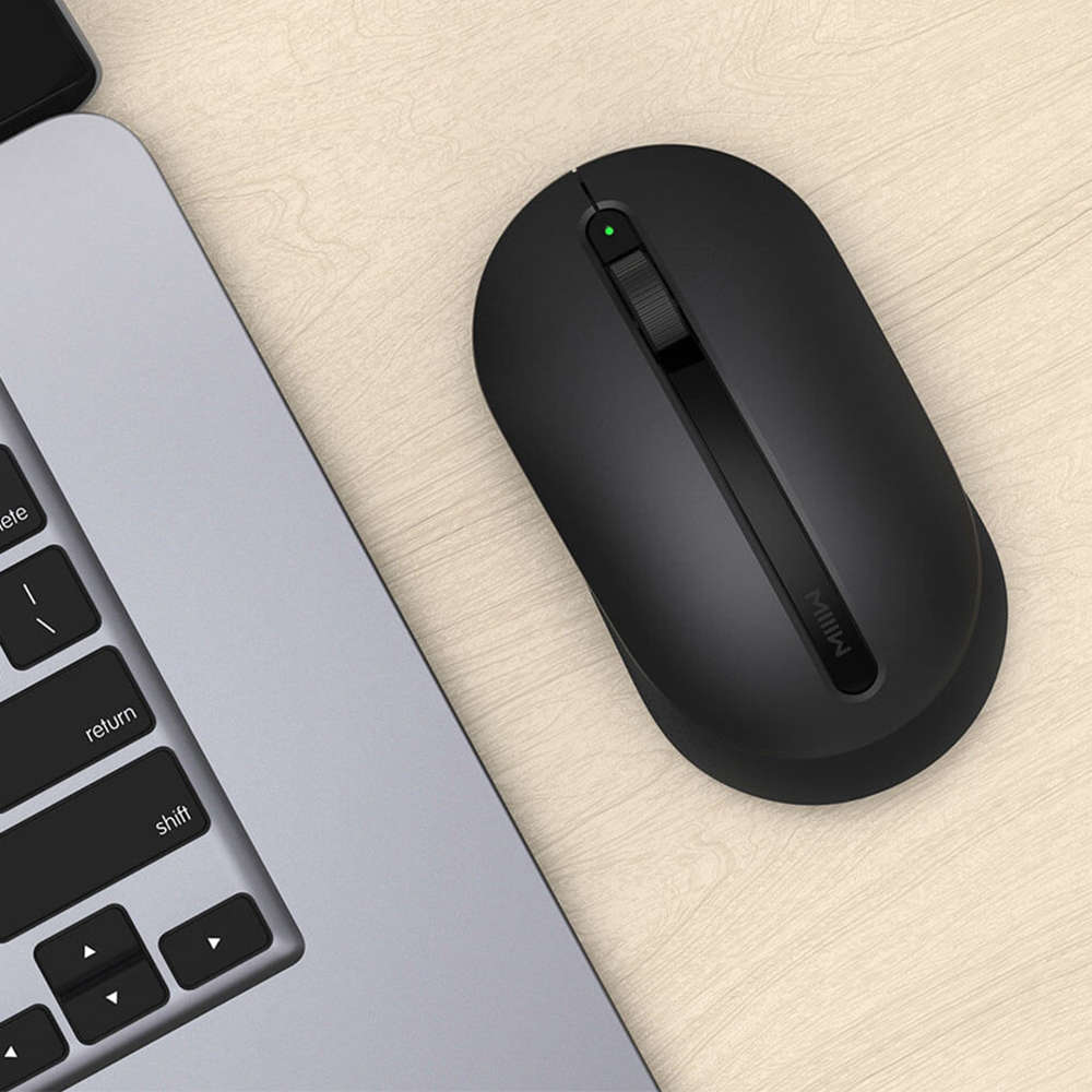 Xiaomi MIIIW MWWM01 Wireless Office Mouse Black