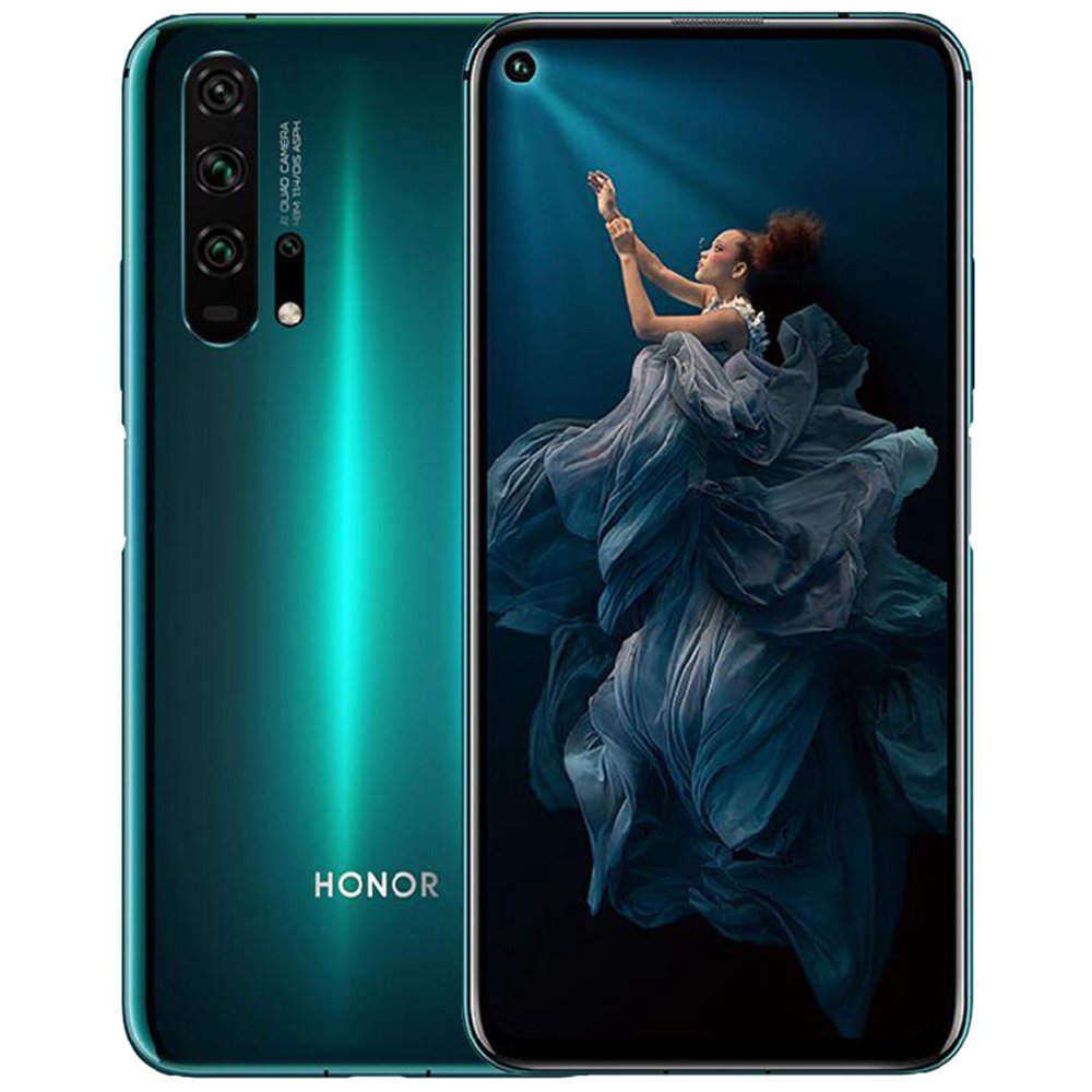 

HUAWEI Honor 20 Pro CN Version 6.26 Inch 4G LTE Smartphone Kirin 980 8GB 128GB 48.0MP + 16.0MP + 8.0MP + 2.0MP Quad Rear Cameras Android 9 Fast Charging Side-mounted Fingerprint - Jade