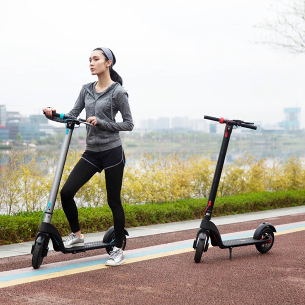 HX X7 Scooter eléctrico plegable 350W Motor Pantalla LCD 3 Modos de velocidad Máx. 25km / h IP54