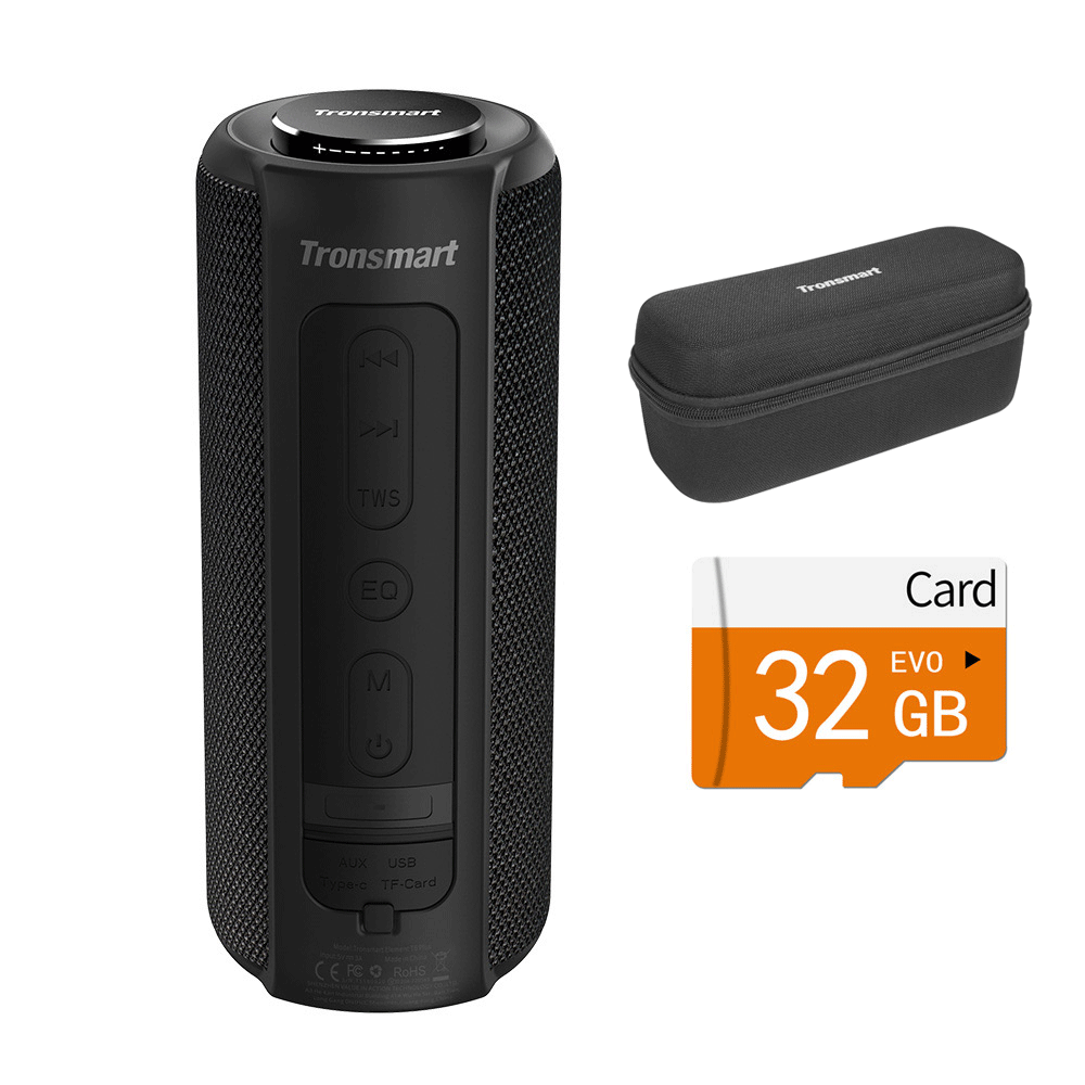 Tronsmart Element T6 Plus 40W Speaker + Carry Case + 32GB TF Card