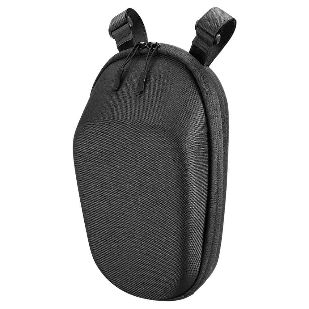 Передняя сумка для трубок Большой емкости для хранения инструментов для электрического скутера - черный