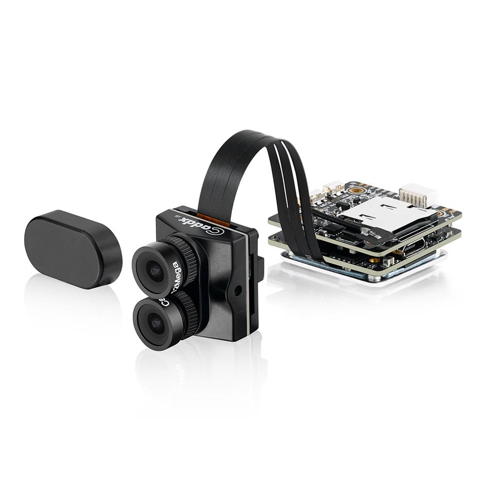 Caddx Tarsier 4K/30FPS Dual IENS WIFI FPV Racing Drone Camera With Super WDR Hardware Anti-shake - Black