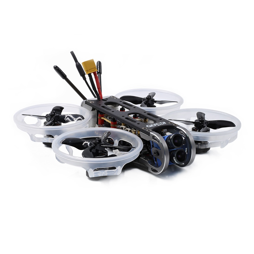 

Geprc CinePro 4K FPV Racing Drone With F405 FC 2-5S 30A ESC 5.8G 48CH 500mW VTX Caddx Tarsier Cam BNF - Flysky FS-A8S V2 Receiver
