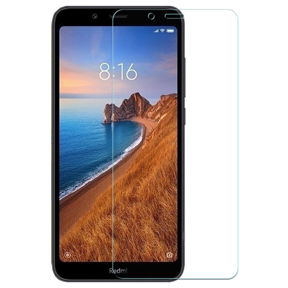 

Tempered Glass 2.5D Arc Screen 0.3mm Protective Glass Film Screen Protector For Xiaomi Redmi 7A - Transparent