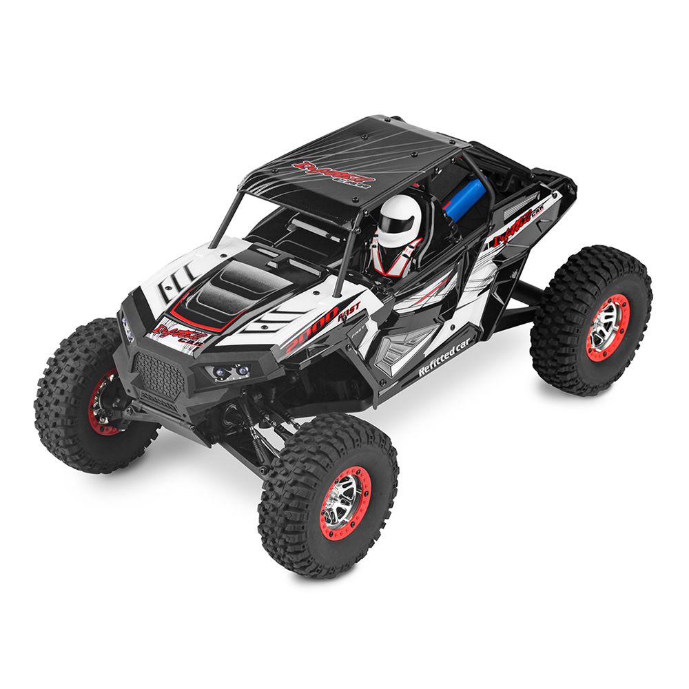 

Wltoys 10428-B2 VIOLENOE 1/10 2.4G 4WD Electric Rock Crawler Vehicle Climbing Truck RC Car With LED Light RTR