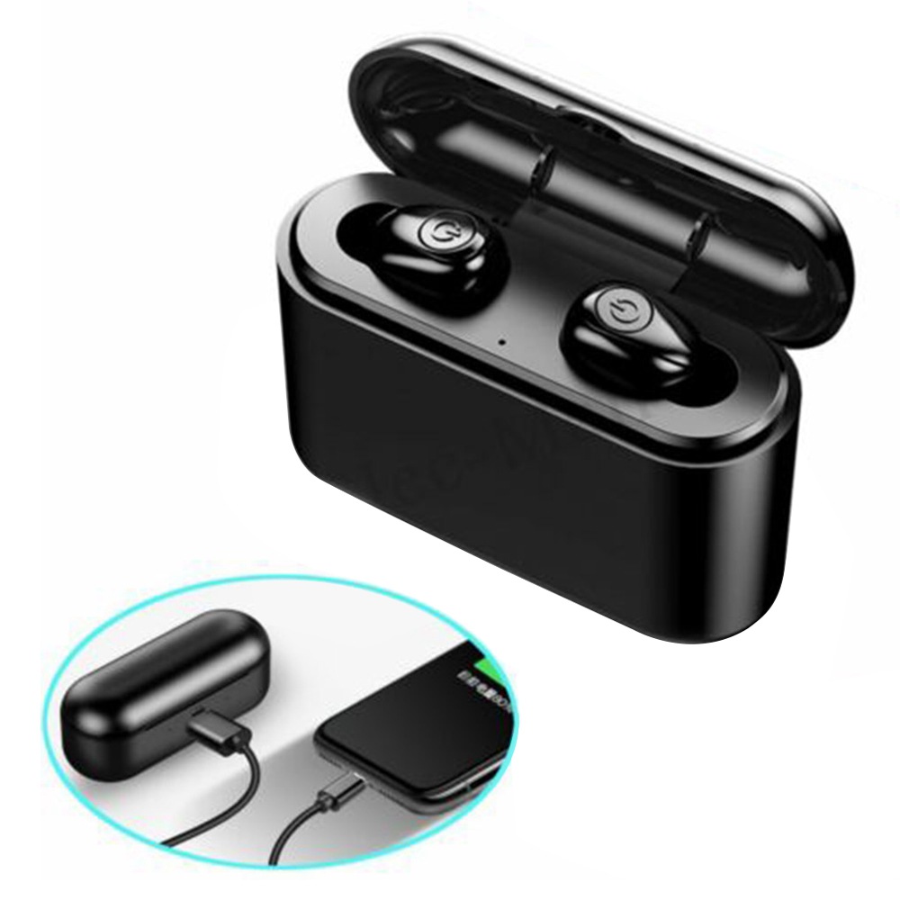 XP8 TWS Bluetooth 5.0 Earbuds Black