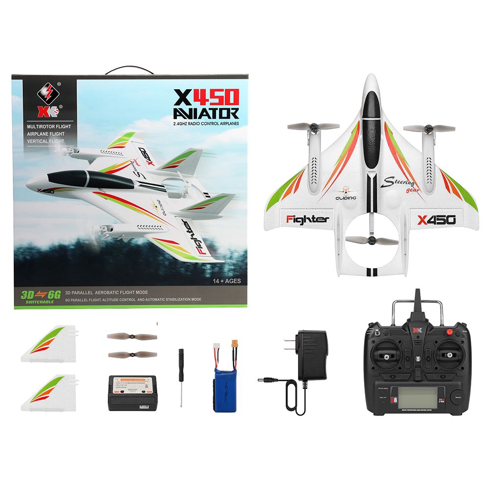 xk x450 rc airplane