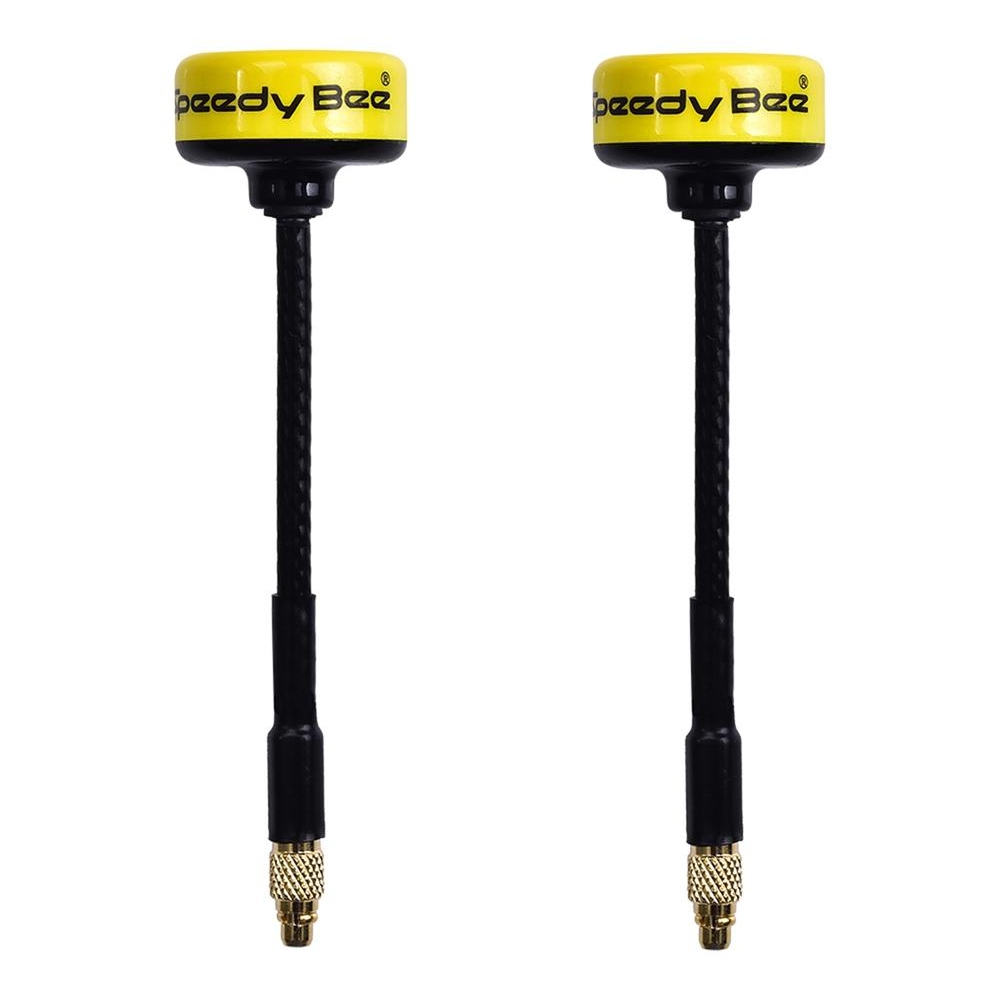 

2PCS SpeedyBee 5.8GHz 2dBi FPV Antenna MMCX For RC Drone Aircraft FPV Goggles Monitor Video Trandmitter Receiver - RHCP