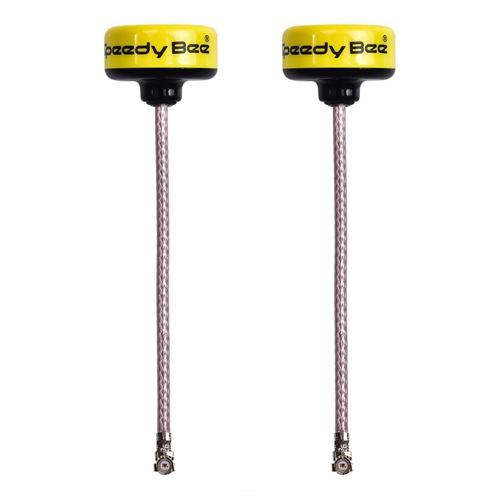 SpeedyBee FPV UFL Antena 5.8 GHz 2.8dBi Antena Para RC Drone FPV Quadcopeter Multicopter TX/RX 2 Piezas, , large
