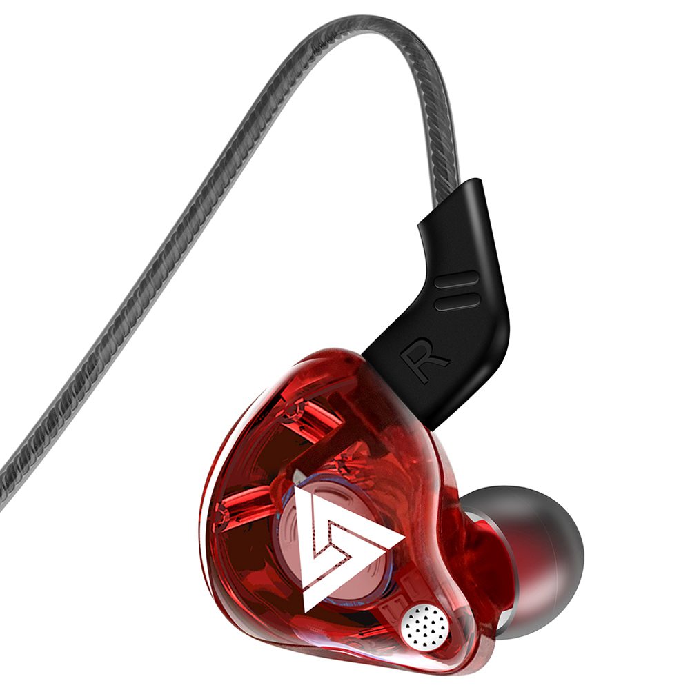 QKZ AK6 Headphone inEar Red
