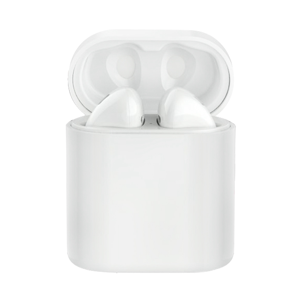 MX11 Bluetooth 5.0 TWS Earbuds Siri Google Assistant Fingerprint Touch 400mAh Charging Battery Hifi Sound Noise Canceling - White
