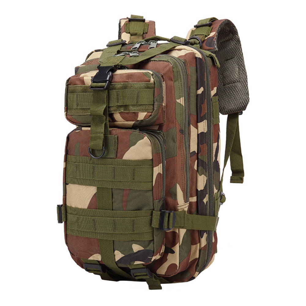 

Multi-functional Sports Backpack 30L 3P Military Backpack For Camping Traveling Hiking Trekking - Jungle Camouflage