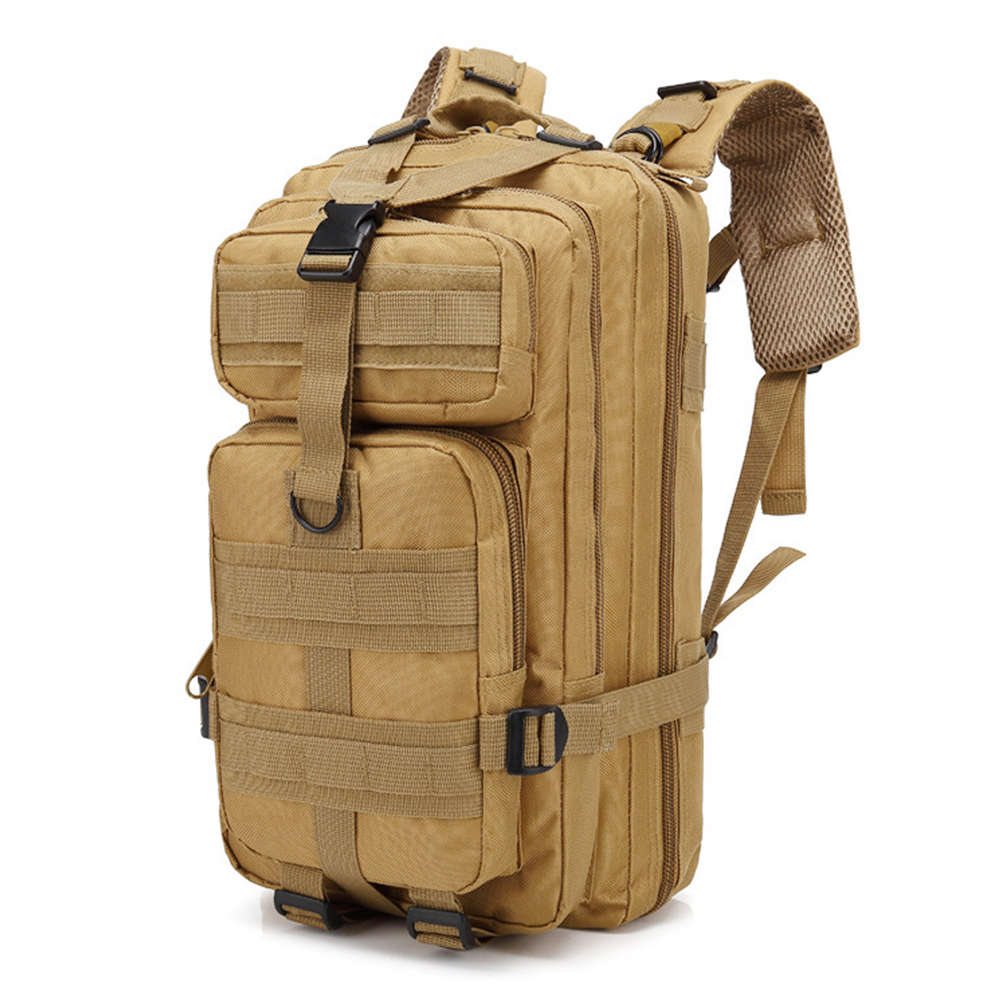 

Multi-functional Sports Backpack 30L 3P Military Backpack For Camping Traveling Hiking Trekking - Khaki